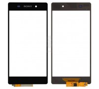 Touch screen (sensor) for Sony D6502 L50W Xperia Z2 / D6503, black, original (China)